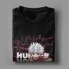 HUNTERs Killua Zoldyck Anime Tee Shirt for Men Women Printed Manga series T Shirts  100% Cotton Clothing