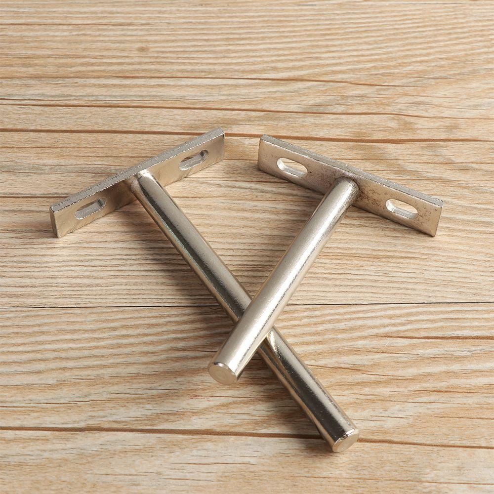Racks Heavy Duty Metal Invisible Shelf Brackets Wall Mount Shelf Storage Support Bench Board