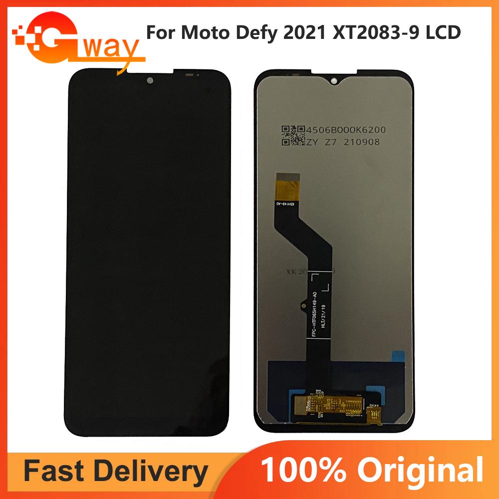 

LCD Screen and Digitizer Full Assembly For Moto Defy 2021 XT2083-9