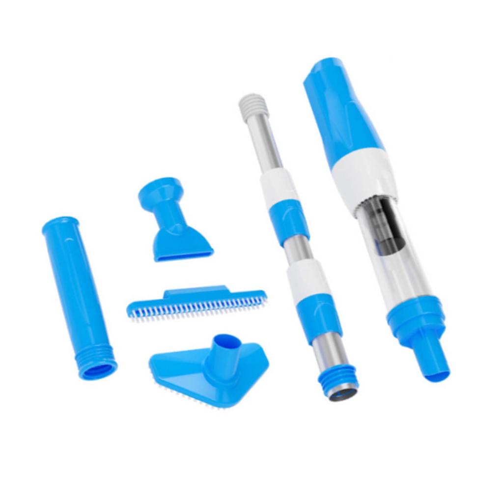 Cordless Handheld Pool Vacuum 120 Minute Run Time Rechargeable Powerful Pool Vacuum Cleaner for Spa Hot Tub Small Pools