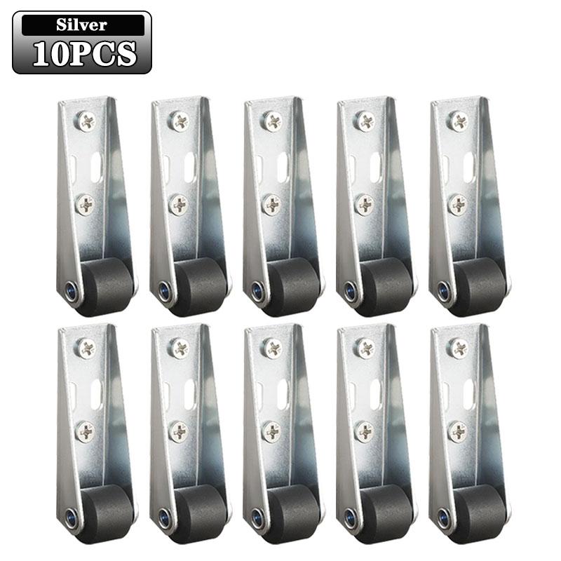 1-50PCS Smooth Moving Directional Casters 0.8/1.6 Inch Long Bracket Directional Wheels Furniture Hardware Accessories