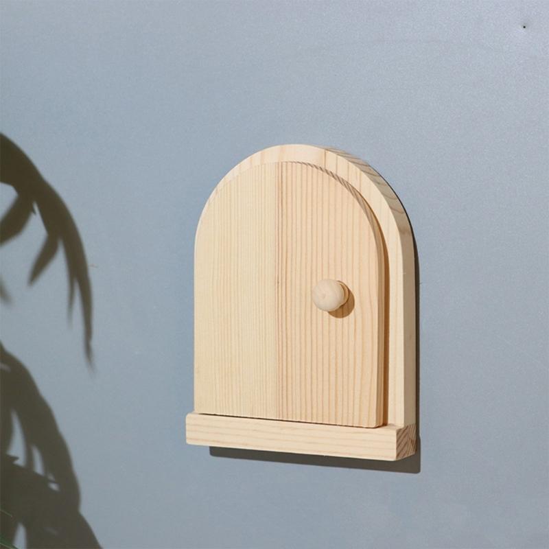 Dustproof Electrical Outlet Cover Wooden Switches Plate Protectors Universals Fit for Home Decoration