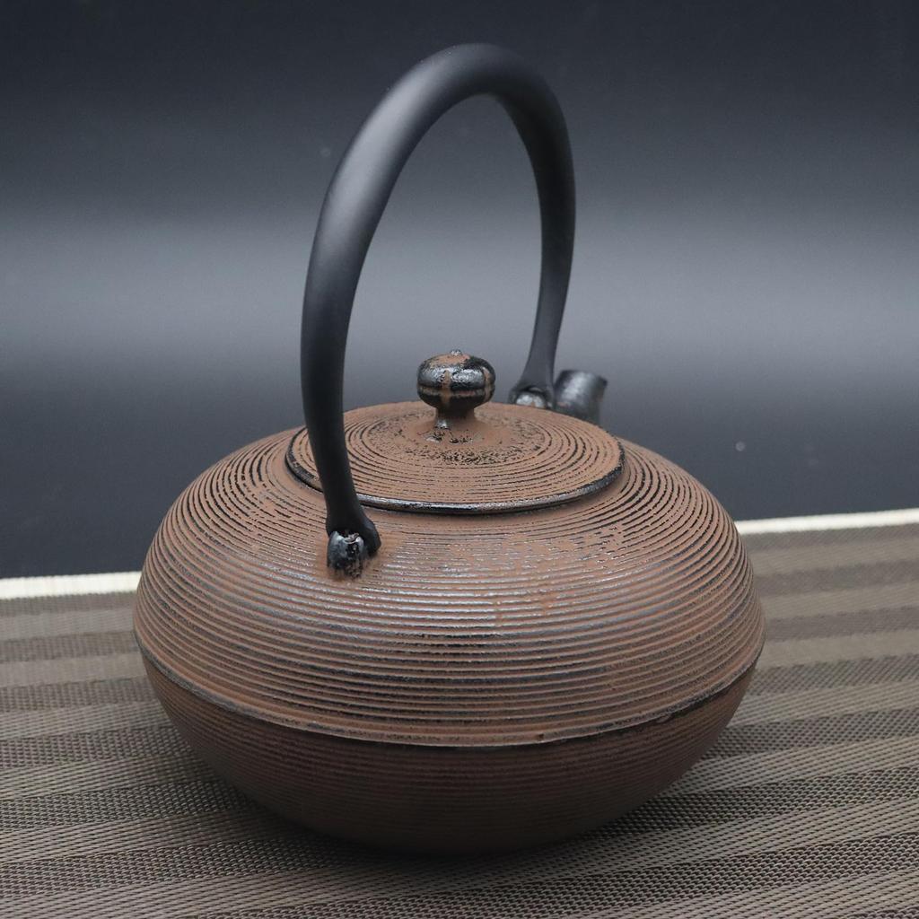 Nanbu Järngods Järn Direkt och Gasspis Iwate Traditionellt Hantverk Vattenkokare, Itome, 1,5L (IH, flamma, kompatibel), Prefektur, Japan,