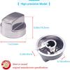 YMDparts Wolf Range Hood Knob Replacement 811195 805328 KIP5D44 5D44 B002MFNQ34 Ventilation Hood Knob for Sub-Zero Wolf (3 Pack)