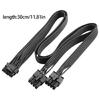 16AWG Two 8Pin To 16Pin 12VHPWR Flat Design PCIE 5.0 Cable for Easy Cable Management and Improved Cooling Efficiency