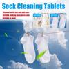 Jakehoe Sock Cleaning Tablets Gently Clean Socks of Stubborn Dirt, Stains and Odors with Multi-purpose Cleaning Tablets.