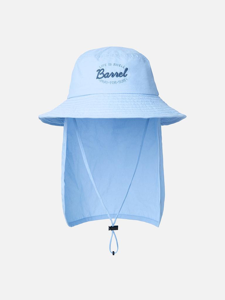 BARREL Basic Sunshade Bucket Hat Aqua Blue (B6Suacp003Aqb)