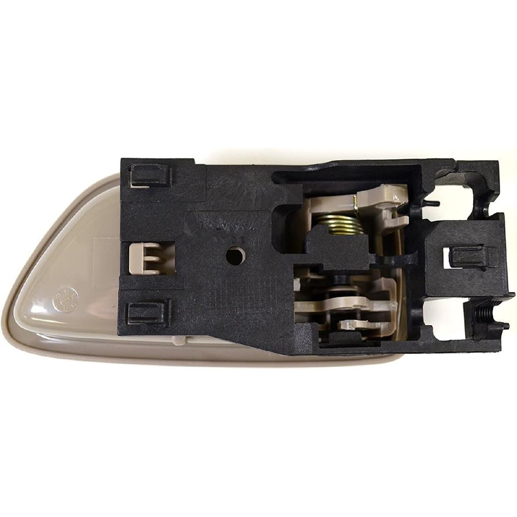 8063 Front/Rear Right Passenger Side Interior Door Handle Beige/Tan Compatible with 2001-2007 Toyota Sequoia; 2004-2006 Toyota Tundra (Crew Cab Only)