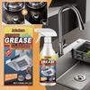 120ml Heavy Oil Cleaner Kitchen Oil Stain Powerful Degreaser Oil Stains Remover Cleaning Grills Oven Home Cooktop Cleaning Spray