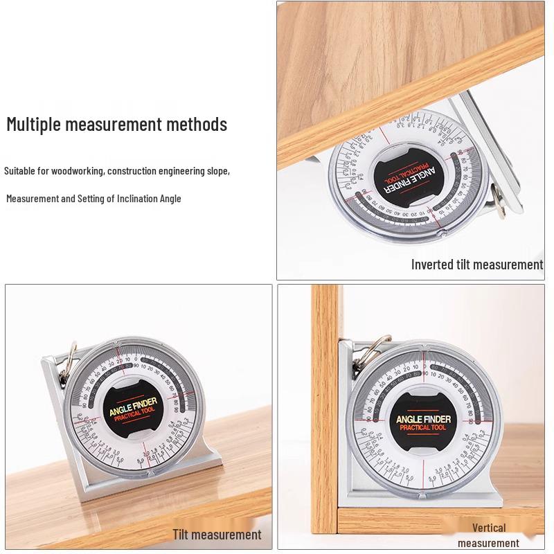 High-Precision Digital Inclinometer: Multifunctional Magnetic Angle Finder with Horizontal Display