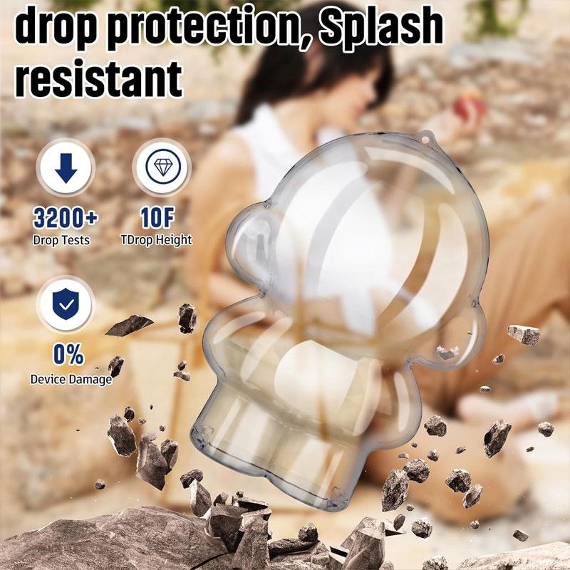 Protective Case For Skullpanda Winter Symphony And Garden Of Light Series Portable Organiser Box Clear Cover For Plush Dolls