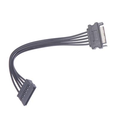 Sata To 15Pin Male To Female Power Extension Cable Hdd Ssd Sata Power Cable 20Cm