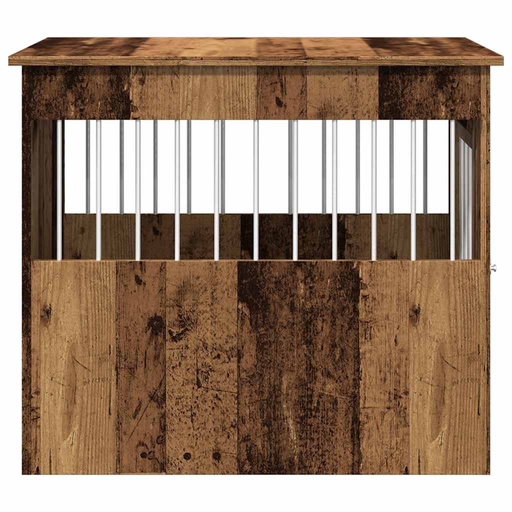 Vidaxl Hundezwinger, Altes Holz, 55x80x68 cm