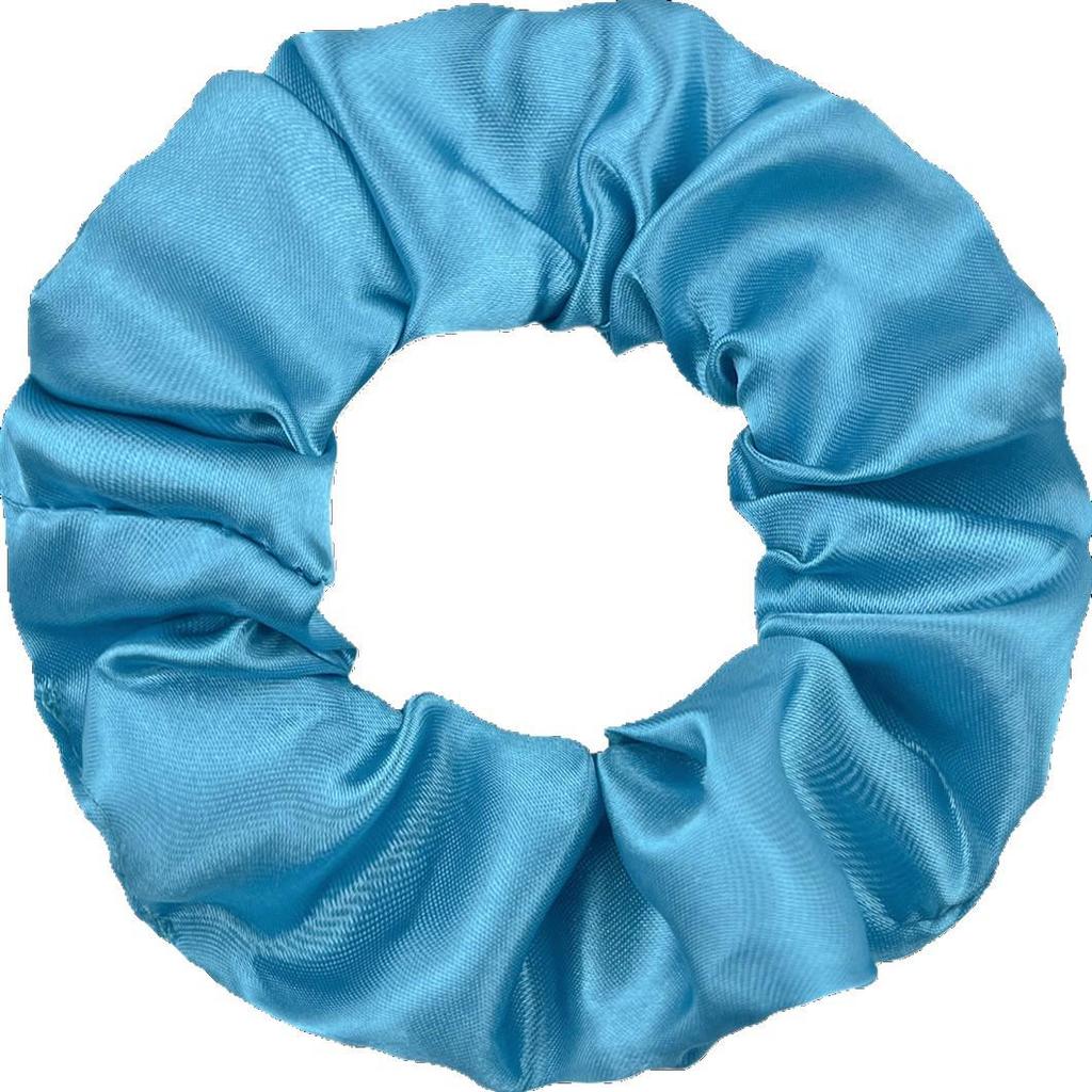 Satin Silk Hair Tie: High-End Women's Rubber Band for Elegant Buns