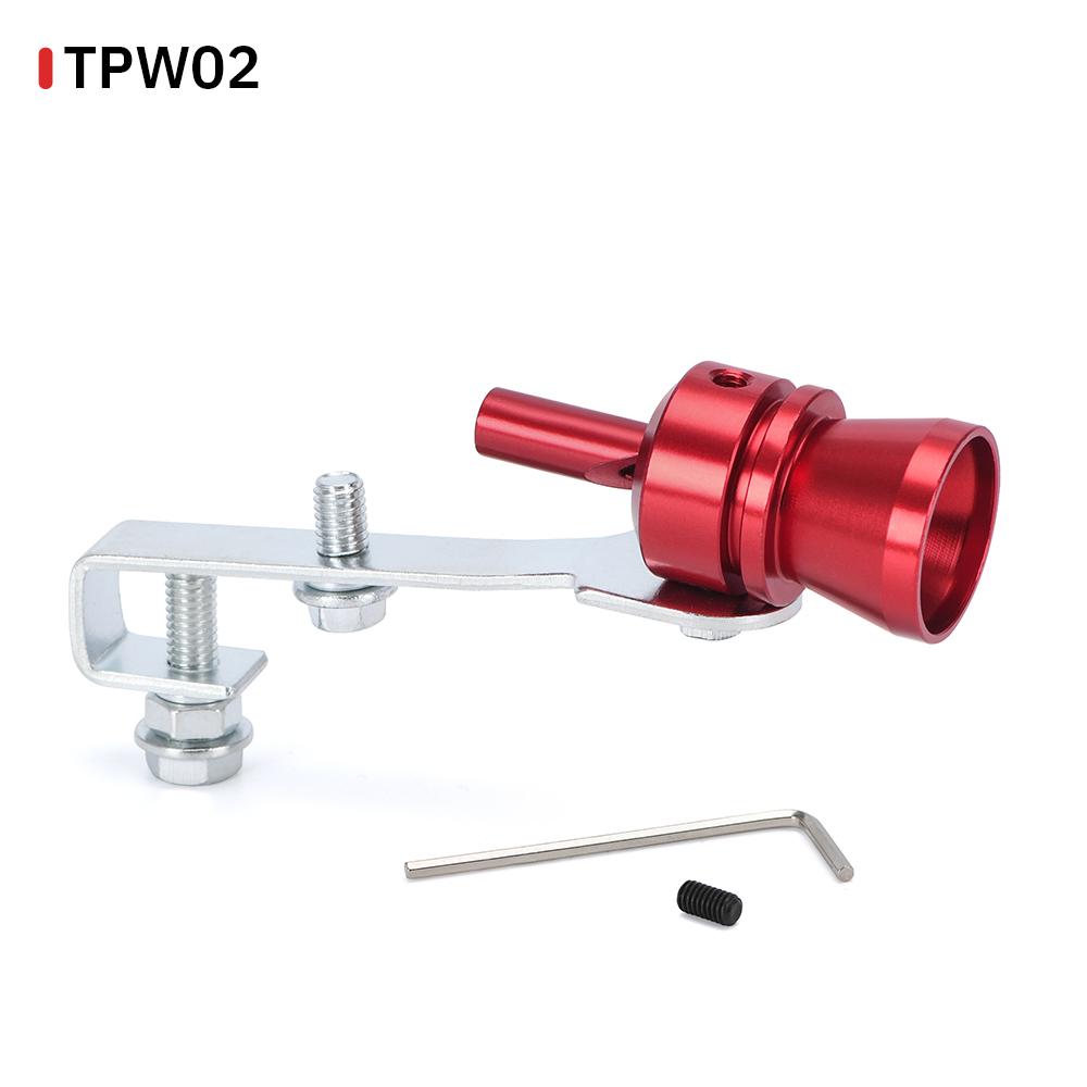 Simulator de sunet universal Fluier de sunet turbo pentru mașină S/M/L/XL Dispozitiv de reparare a vehiculului țeavă de eșapament Fluier de sunet turbo Toba de eșapament turbo