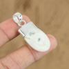 Birthday Gift For Her Natural Solar Moss Opal Gemstone Pendant 925 Silver