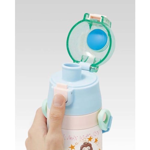 Láhev na vodu Skater 470ml Disney princezny 23 dívčí sportovní láhev z nerezové oceli SDC4-A