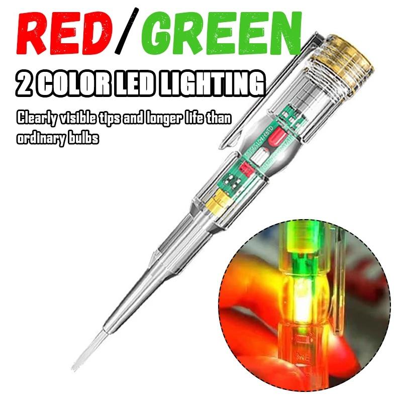 Intelligent Voltage Tester Pen 70-250V Induction Power Detector Pen Electrical Screwdriver Indicator Circuit Tester