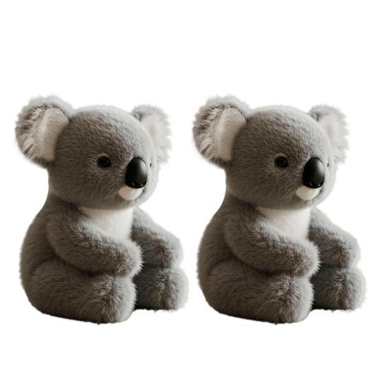 1/2/3Pcs Emotional Support Plush Koala Toy Anxiety Stress Relief Emotional Healing On Demand Koala Plushie Simulation Stuffed Animal Doll Decoration