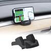Pentru Tesla Model 3 Y Highland 2017-2025 Suport telefon auto din cauciuc siliconic lichid Clip-on fără urme pentru aerisire pe tabloul de bord