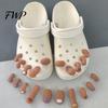 Personalized Accessories 10Pcs Artificial Toes Set DIY 3D Toe Charms Shoes Decoration Tips Nails with Realistic Shape Buckle for Party Festival