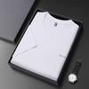 Crew Neck Short Sleevet Men's Summer Fashion Casual Versatile Ice Quick-Dry Top