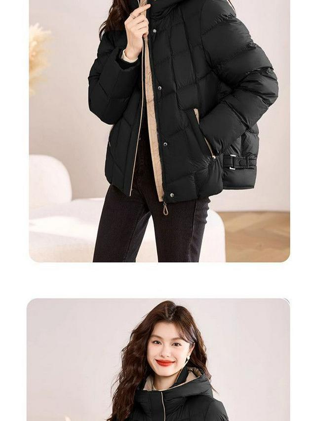 2025 Trendy Women's High-End Short Winter Down Cotton Jacket