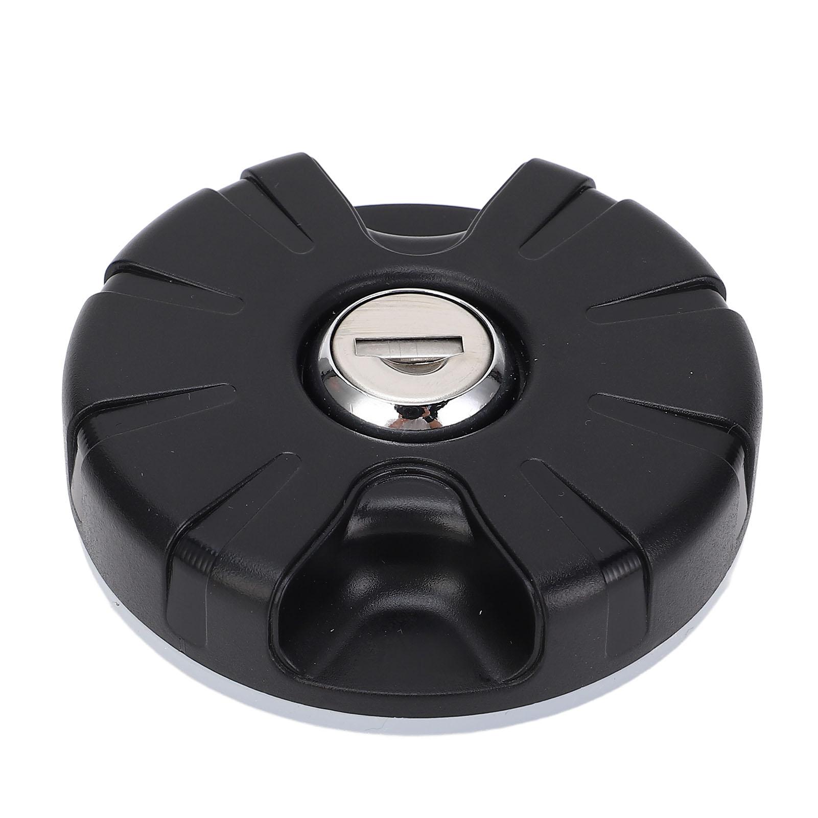 

Round RV Water Inlet Cap UV Resistant Lockable RV Water Filler Cap with Seal Ring and Keys for RV Motorhome