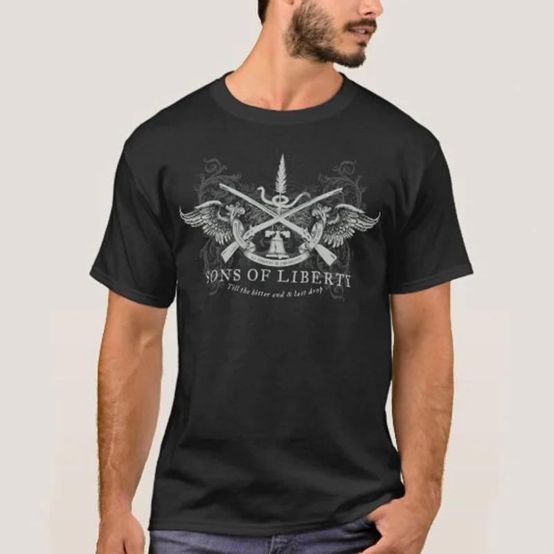 Resistance To Tyrants Is Obedience To God Sons of Liberty TShirt 100 Cotton ONeck Summer Short Sleeve Casual Mens Tshirt S