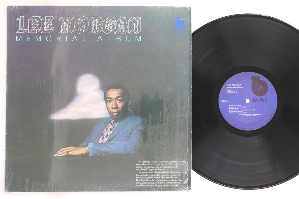 LP Record LEE MORGAN - Memorial Album BNLA224G BLUE NOTE 1974 US Jazz Used