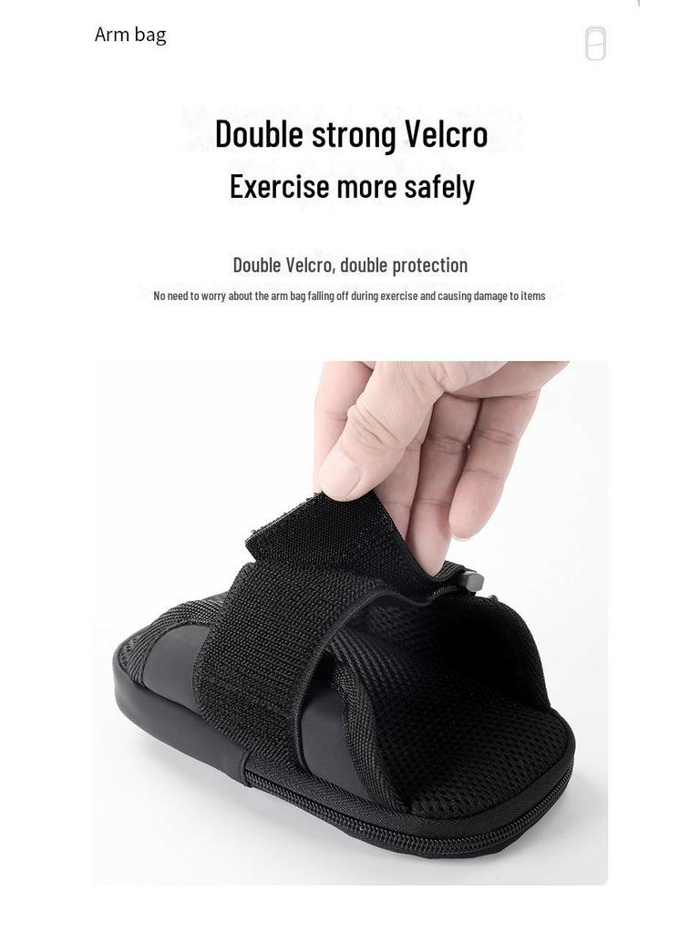 Unisex Mobile Phone Armband for Fitness: Portable Wrist Strap and Arm Sleeve for Running