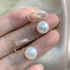 Korean-Style Painless Pearl Ear Clips - No Piercing, Sweet & Versatile for Women