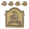 Brass  Clip Vintage Decorative Strong Clamping Force Book Clip for Journal Notebook Drawing Pa