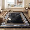 Nordic Golden Luxury Living Room Carpet Large Area Bedroom Soft Rugs Washable Sofa Side Floor Mat Non-slip Carpets Tapis Salon