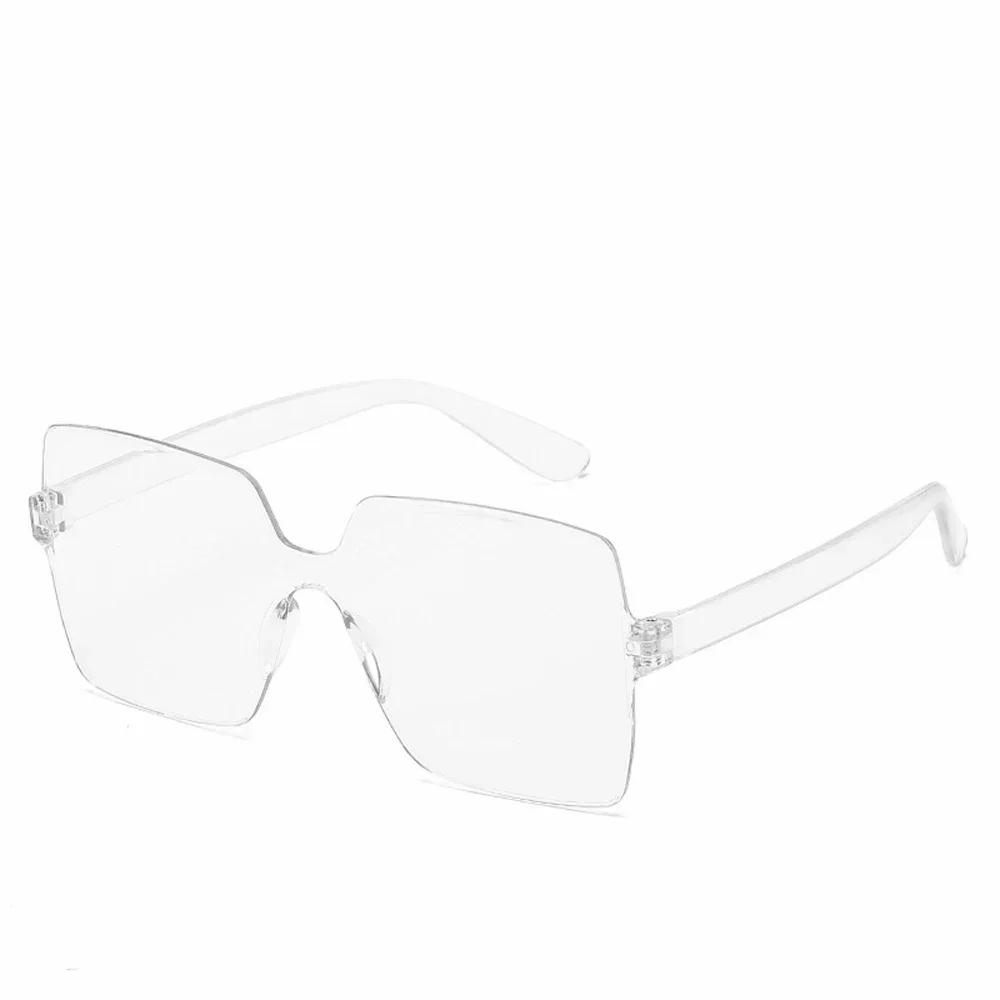Fashionable Rimless Ocean Color Sunglasses For Women And Men With  Uv400 Glasses