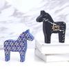 Wooden Horse Figurine Cute Child Toy Gift Crafts Statue Home Desktop Office Interior New House Decoration Ornaments