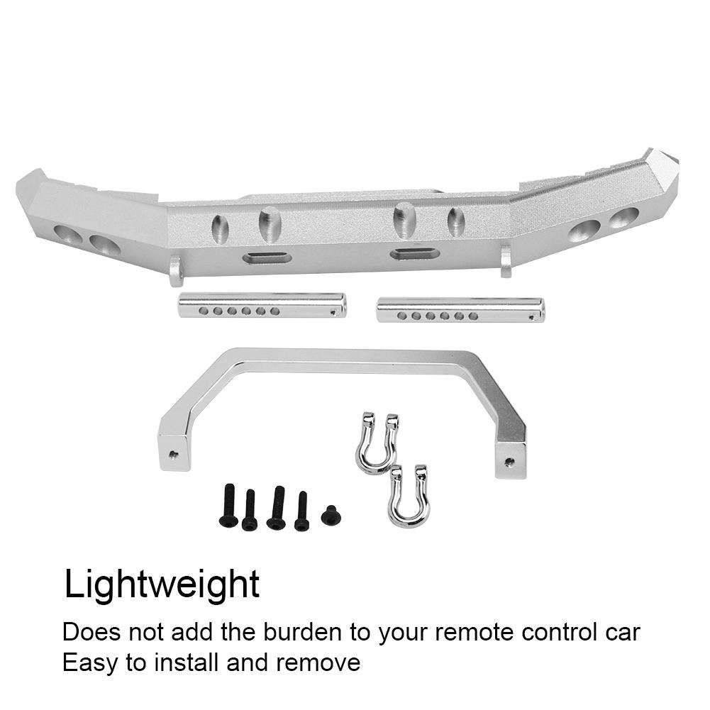 Aluminium Alloy RC Front Bumper Guard Spare Upgrade Parts Accessories for RGT 1 10 Truck Overland Rock Cruiser