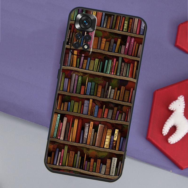 Library In Wonderland Funda For Xiaomi Redmi Note 14 13 12 11 Pro 9 10 9S 10S 11S 12S Redmi 14C 10C 12C 13C Case