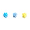 40Pcs/Lot 7.5*12.5*12.7mm Acrylic Small Flower Loose Spacer Beads for DIY Jewelry Making Necklace Bracelet Findings Accessories