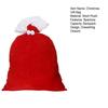 Christmas Gift Bag Drawstring Pocket Design Large Capacity Santa Backpack Candy Tea Sundries Party Gift