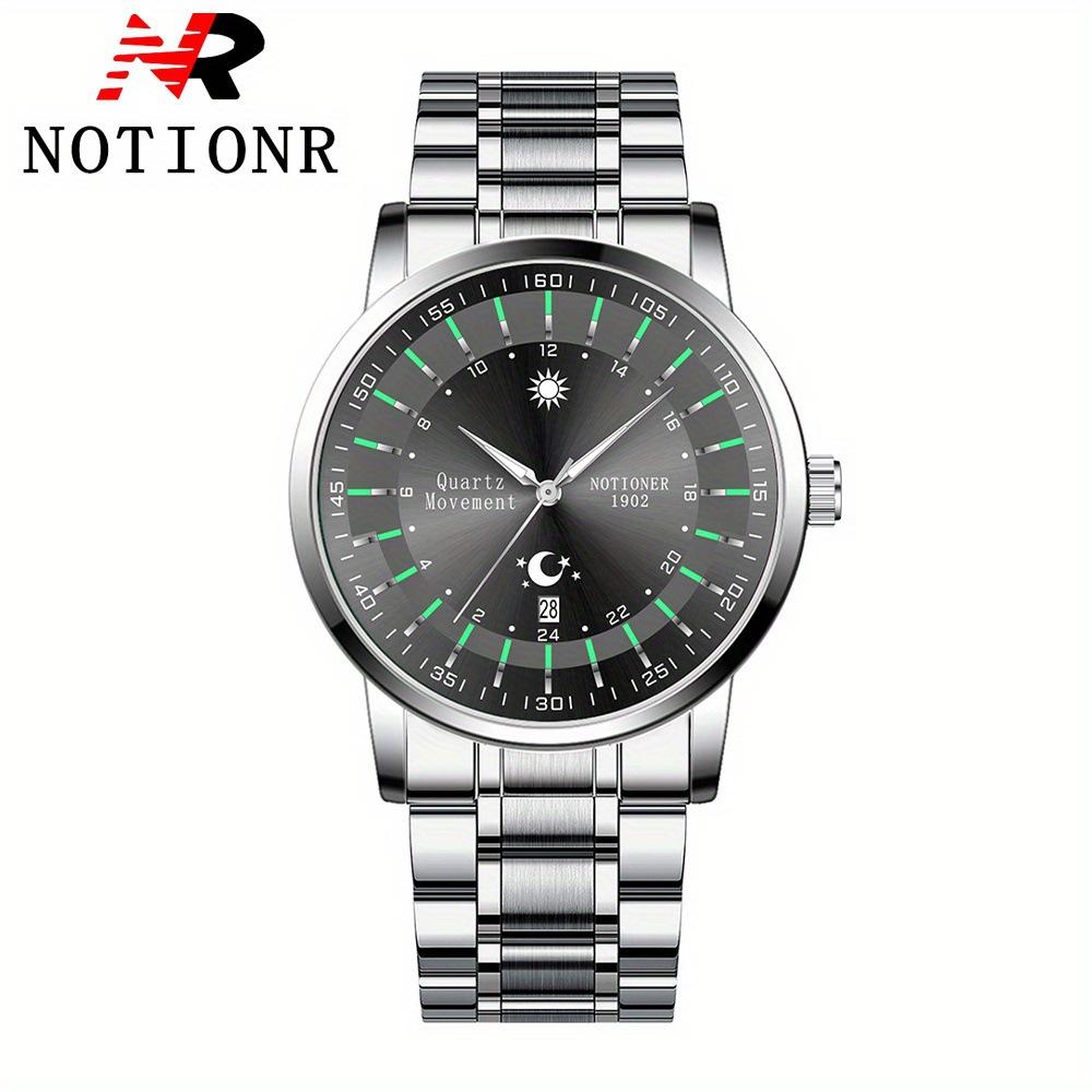 Men S Stainless Steel Watch Casual Simple Men S Quartz Watch
