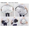 100x150cm 60x90cm Oval 5 In 1 Reflector Light Diffuser Collapsible Photography
