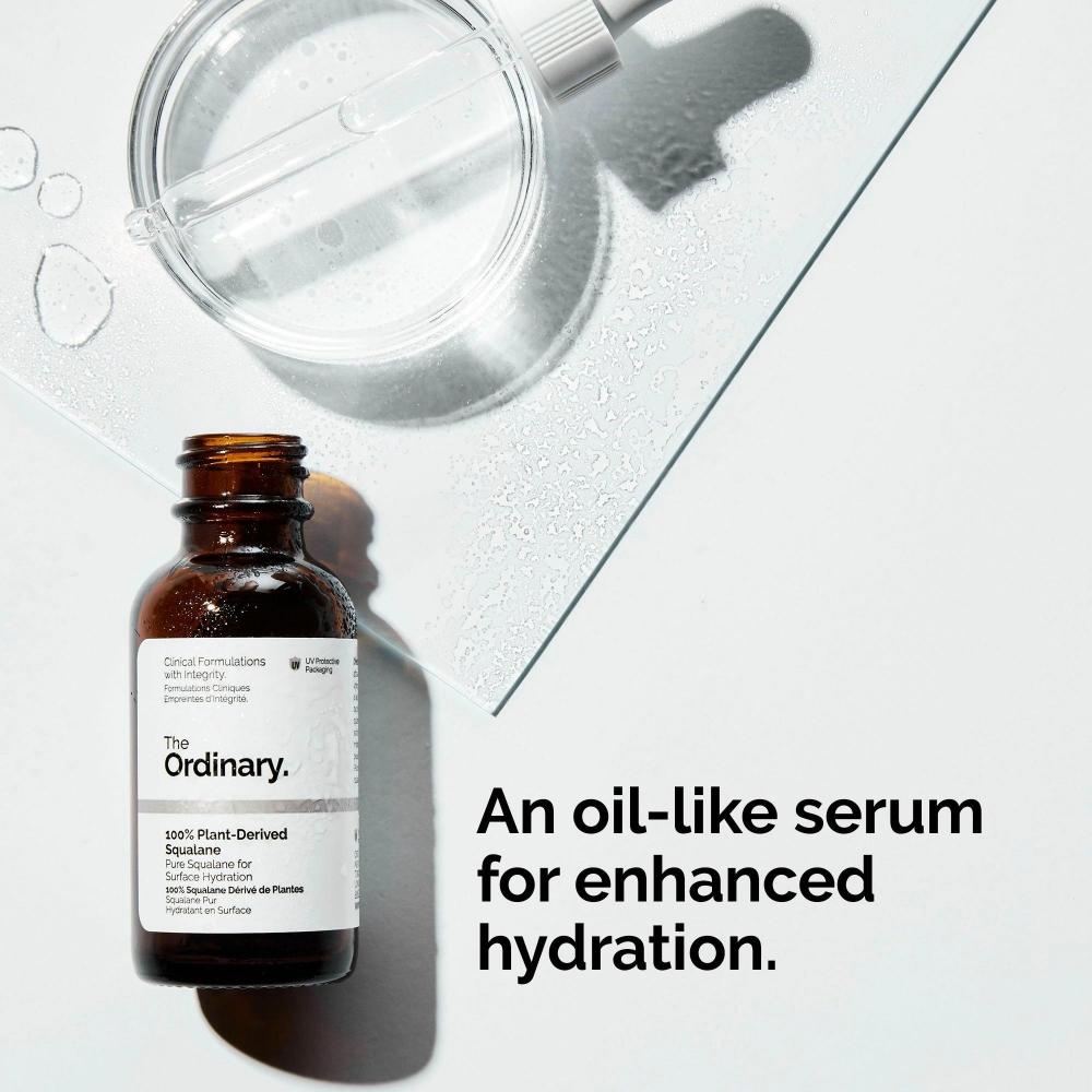 The Ordinary 100  Plant Derived Squalane Skin And Hair Hydrator Serum 1.0 Oz
