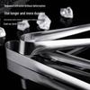 Thickened Stainless Steel Ice and Sugar Cube Tongs for Bar and Kitchen