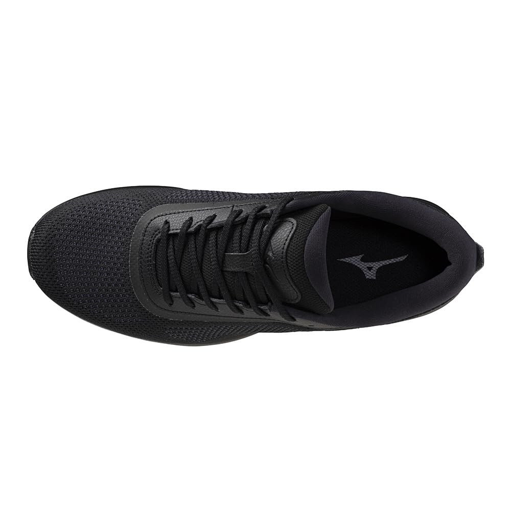 Mizuno Wave Walking Casual 3E Cross-E XE-NS Shoes, Sneakers, Business, Commuting, Travel, White, Black, Navy, Black, 27.5 cm,
