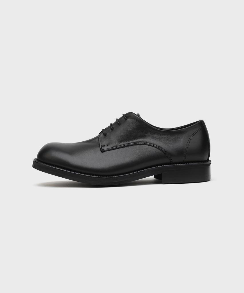Firenze Atelier [Vibram] Contemporary Wrinkle Derby 1600 [Kip Black]