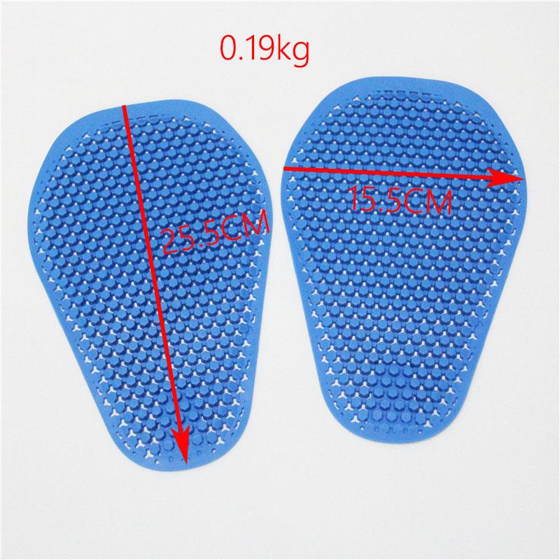 Riding Protect Gear CE Insert Armor Knee Hip Protector Pads Motorcycle Pants Replacement Silica Gel (2 X Knee Pads+2 X Hip Pads)