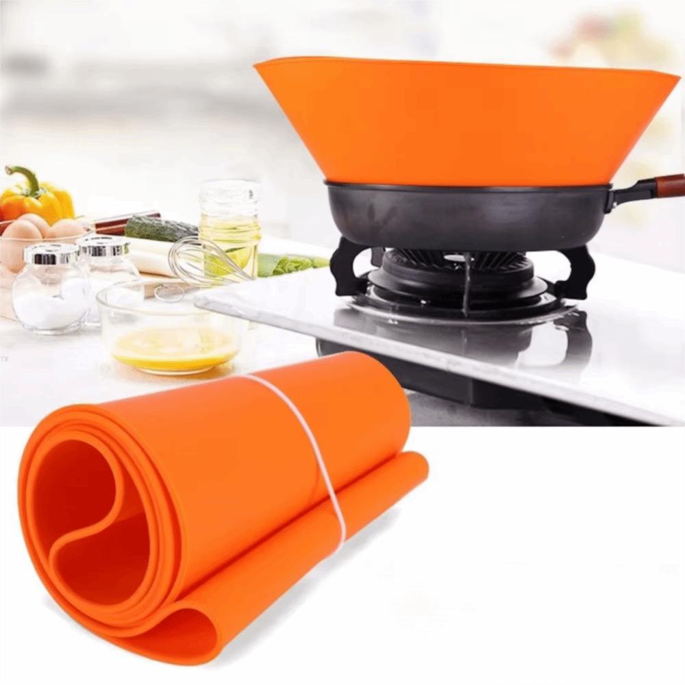 Heat-resistant Oil Splatter Cover Folding Splash Pot Lid Kitchen Newbie
