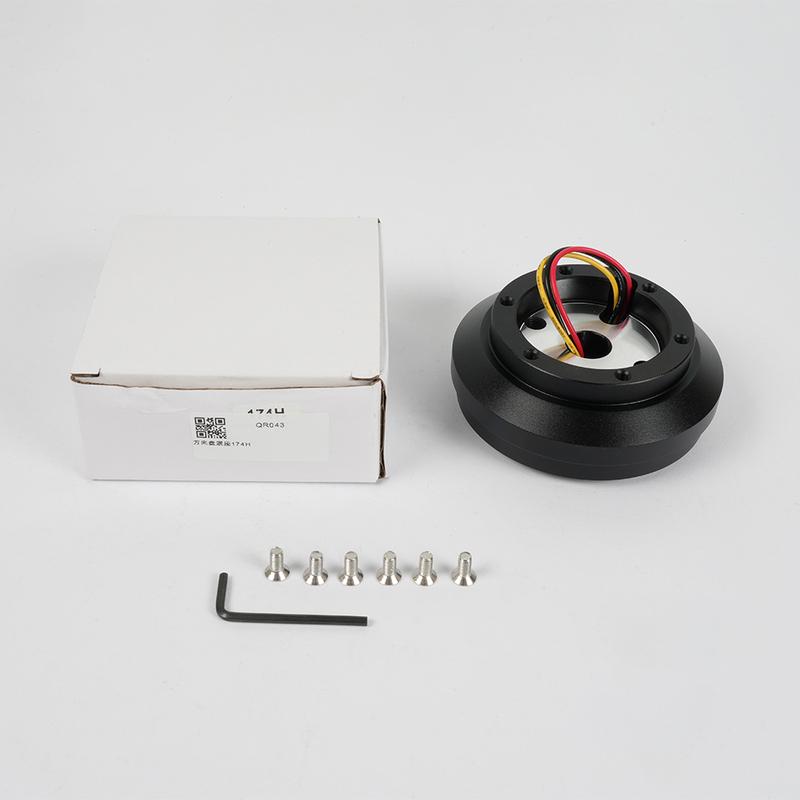 Bartoo-Steering Wheel Boss Kit Short Thin HUB Adapter Kit 174H For Ford Mustang 1984-2004 Fox-Body Mustang SN95 Mustang QR043