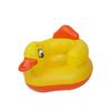 Inflatable Dining Chair PVC Little Yellow Duck Thickened Inflatable Sofa Bath Stool with Music Toddle Chair for